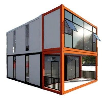 カスタマイズされた色 拡張可能なコンテナハウス 軽鋼のフレームと建設
