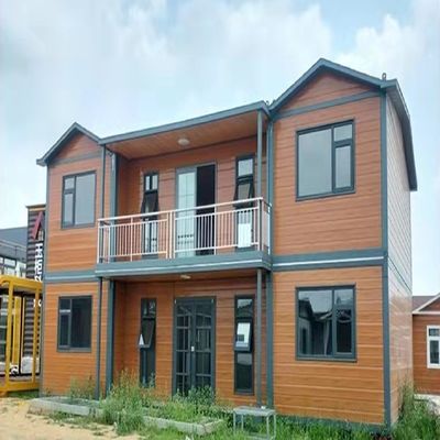 モダンデザイン 2階建て ポータブルコンテナハウス 20フィートまたは40フィート プリファブリックハウス