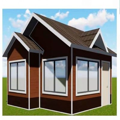 白/灰/黒のオプションを直接供給する車輪付き小屋