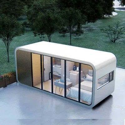 モバイル リビング コンテナハウス 寝室用 プリファブ