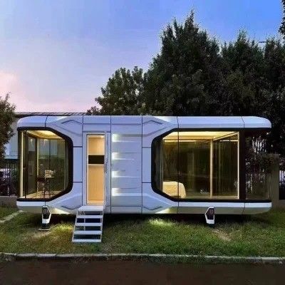 プレファブハウス スペースカプセル ベッドキャビン ホテル スリープポッド 屋外贅沢
