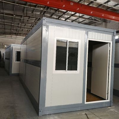 折りたたむ式フラットパック 完成品 折りたたむコンテナハウス オフィス用 5800*2560*2480mm