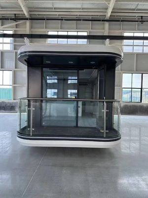 鉄鋼のフレーム 現代のモジュール型宇宙カプセルハウス