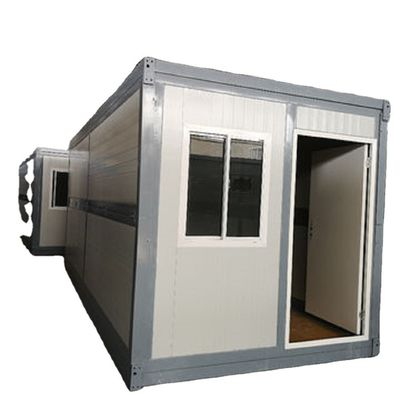 プレファブリック 20ft オフィス フラットパック 折りたたむコンテナハウス PVC スライディングウィンドウ