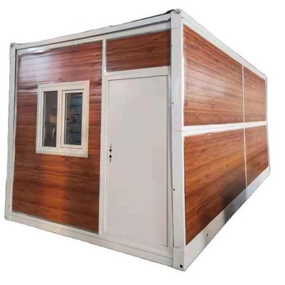 簡単にインストール 20ft スチールサンドイッチパネル ポータブル レディメイド 折りたたみコンテナハウス