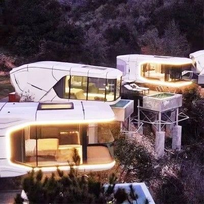 カプセル モジュール型住宅 移動型住宅 コンテナハウス 移動型 プリファブリック
