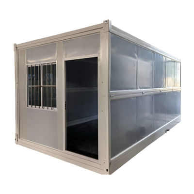折りたたみコンテナハウス 家庭用品 20ft オフィス ホテル滞在ニーズのためのPVCスライドウィンドウ