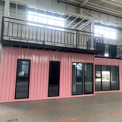 スタール構造 豪華 コンテナハウス モダンなデザイン カスタマイズされた色