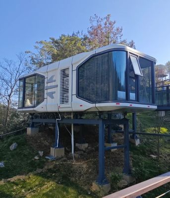 オーダーメイドコンテナハウスのための高級プリファブリックモジュール型ホームスペースカプセル
