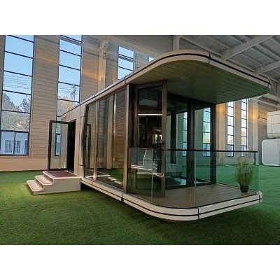 スチールドア モジュール型ホーム 船舶ハウス 宇宙カプセルハウス 小さな家