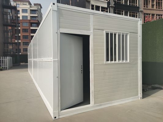 20フィートの鋼鉄構造物 折りたたみ生活 18mm MGO板床のプリファブモジュール住宅