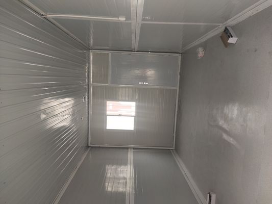 20フィートの鋼鉄構造物 折りたたみ生活 18mm MGO板床のプリファブモジュール住宅