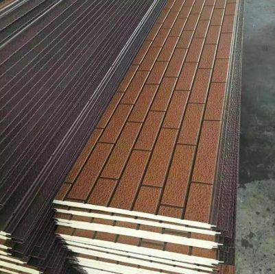 厚さ50~200mm メタルパネル 外壁隔熱 装飾板