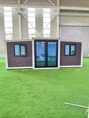 カスタマイズされたカラーワークショップのためのサンドイッチパネル折り畳みコンテナハウス 倉庫 オフィス