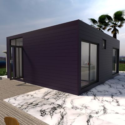 モダン生活のためのプリファブコンテナハウス モジュール型住宅とプリファブリックハウス