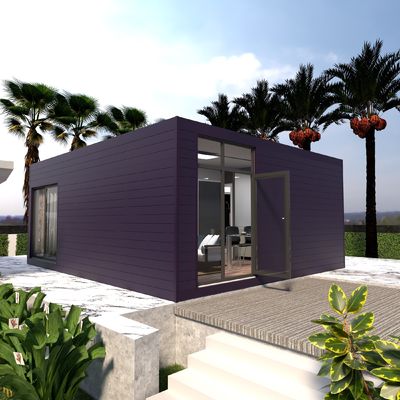 モダン生活のためのプリファブコンテナハウス モジュール型住宅とプリファブリックハウス