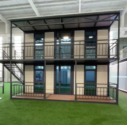 拡張可能なプレファブコンテナハウス パーソナライズされたデザインのためのサンドイッチパネル建設