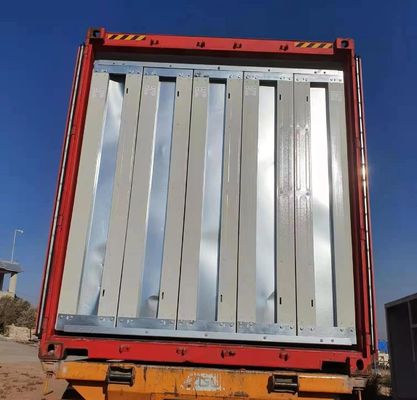 モダンなデザインスタイル 20フィートまたは40フィートで出荷する準備ができているカスタマイズ可能な折りたたみコンテナハウス