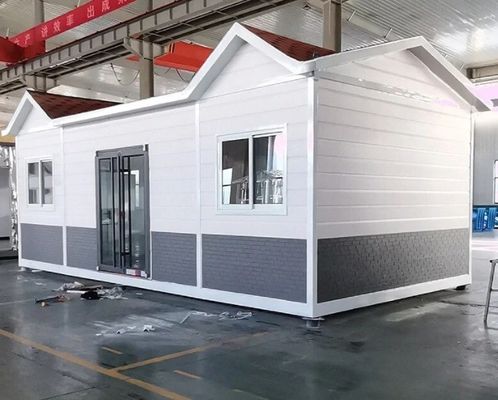 スチール 豪華 コンテナハウス 20フィート 40フィート プリファブ モジュラルの住宅 拡張可能