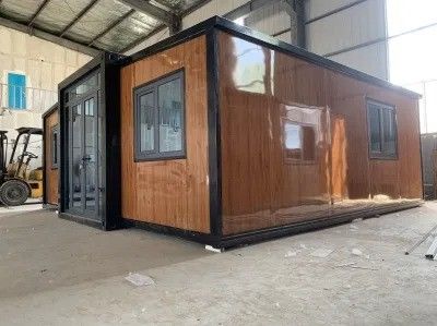 迅速な設置 利点 標準 プリファブ モジュール型 モダン 豪華 リビング ハウス 拡張可能なコンテナハウス