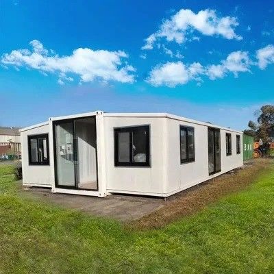 アウトドア モバイル リビング 20FT/40FT モダン ラグジュアリー 折りたたみ プリファブリック 鋼鉄 ホテル 輸送 コンテナ