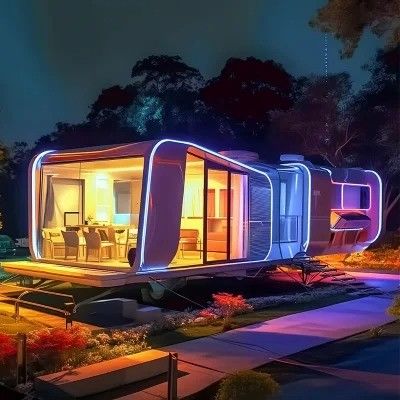 ポータブルキャンプカプセル ヴィラ プリファブリックハウス プリファブリックハウス