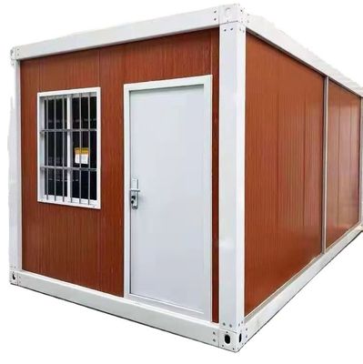 オフィスビル 簡単に組み立てられ床が18mmMGOボードのプリファブリック住宅