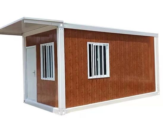 オフィスビル 簡単に組み立てられ床が18mmMGOボードのプリファブリック住宅