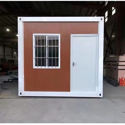 オフィスビル 簡単に組み立てられ床が18mmMGOボードのプリファブリック住宅