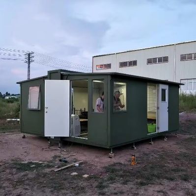 ホテル ガーデン 寝室 と 急速 な 建設 の ホームステイ の ための アルミ 窓 携帯 コンテナ 家
