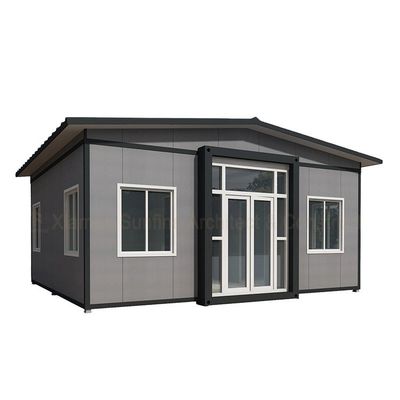 20FTと40FTのプリファブリックポリゴンのための住宅のためのプリメイド拡張可能なコンテナハウス