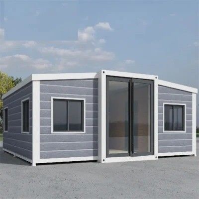 20FTと40FTのプリファブリックポリゴンのための住宅のためのプリメイド拡張可能なコンテナハウス