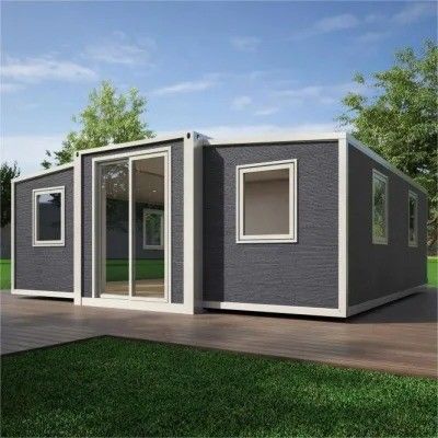 20FTと40FTのプリファブリックポリゴンのための住宅のためのプリメイド拡張可能なコンテナハウス