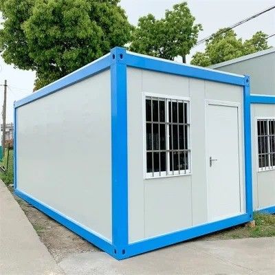 20フィート 折りたたむコンテナハウス 屋外 プリファブリック シェード 備蓄