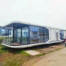 豪華なプリファブハウス 太空カプセルのためのコンテナハウス