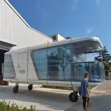 豪華なプリファブハウス 太空カプセルのためのコンテナハウス