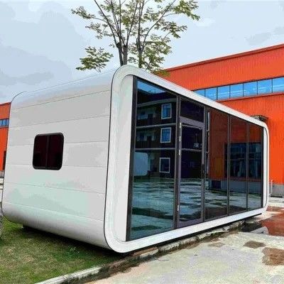 スマートアップルキャビン カスタマイズされた色で究極のモジュール型移動家