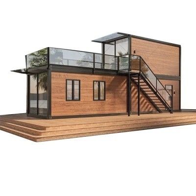 豪華 オフィスビル リサイクル可能 家庭用 コンテナハウス