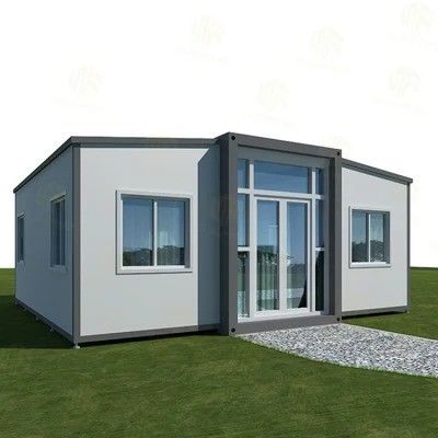 モダンなプリファブ拡張住宅 3 In 1 スチールベッドルーム コンテナハウス