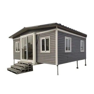 モダンなプリファブ拡張住宅 3 In 1 スチールベッドルーム コンテナハウス