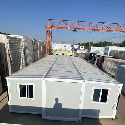 軽鋼の折りたたみの拡張のためのカスタマイズされた色脂肪パックコンテナハウス
