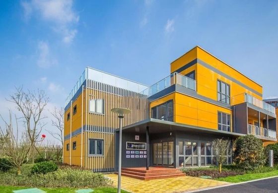 簡単に組み立て 軽鋼構造の壁を持つプリファビリケート 切り離せるコンテナハウス