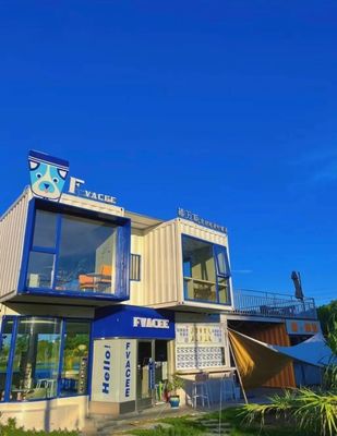 簡単に組み立て 軽鋼構造の壁を持つプリファビリケート 切り離せるコンテナハウス