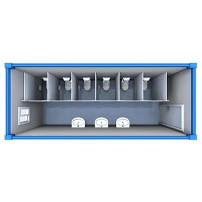 20FT/40FT スチールコンテナハウス/ホーム モバイル トイレ 格安なモジュール式生活