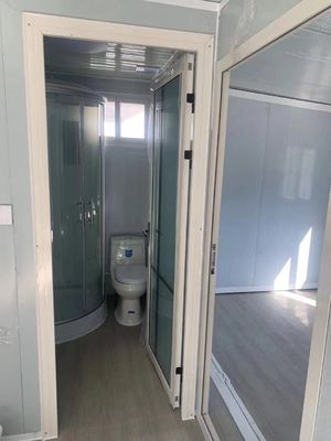 ホテル 拡張可能な平坦コンテナハウス PVCスライディングウィンドウ 20ft 30ft 40ft
