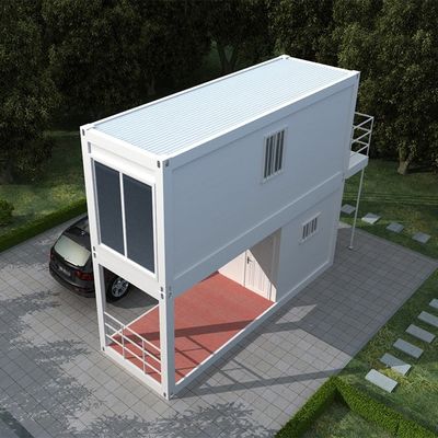 鋼鉄構造 モジュラー 40FT フラットパック 輸送コンテナ ヴィラハウス 最終購入者向け