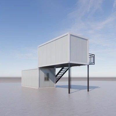 オーダーメイド ワークショップ 倉庫 建設のための小さなプリファブリック モジュール型住宅