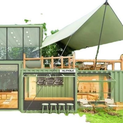 安全に設置されたモジュール型鋼鉄デザイン 贅沢な生活のためのカスタマイズされたポータブルフラットパック