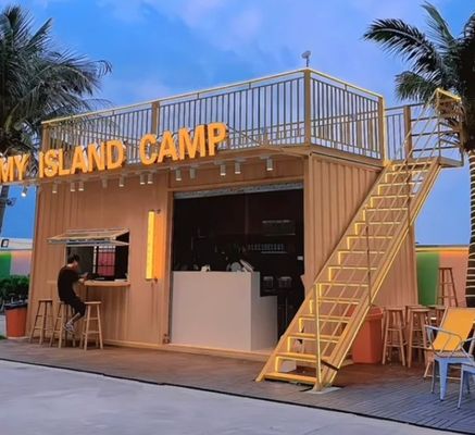 ホテル フラットパック コンテナハウス ポータブル・カスタマイズ可能な宿泊ソリューション