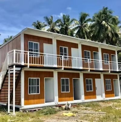 カスタマイズされた色 モジュール型多階建てのプリファブハウス コンテナ 家 建物